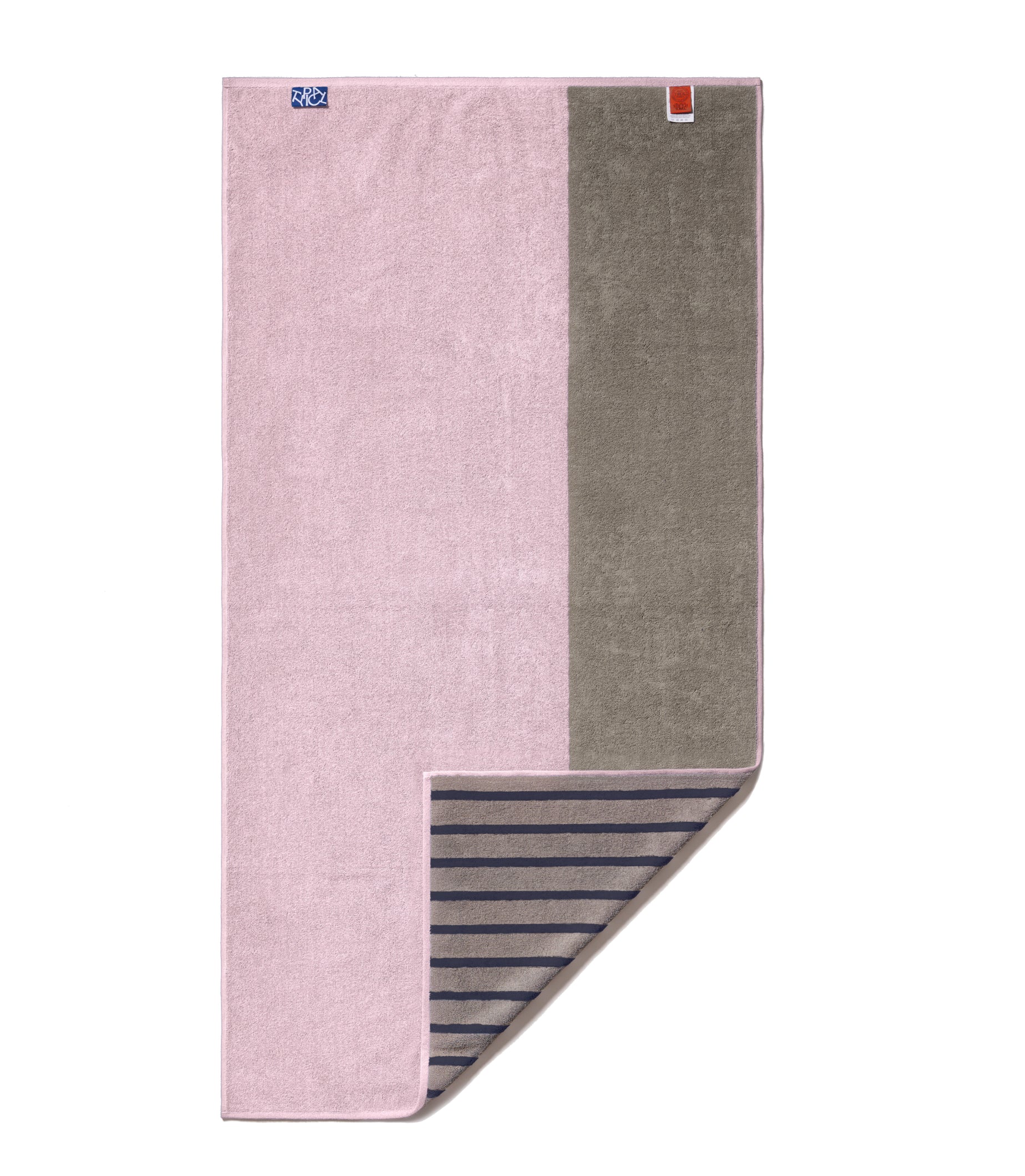 Two-Tone B Side - Petal Pink, Moss Green, Primer Gray