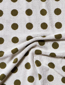 Polka Dot - Moss Green, Ceramic Clay
