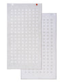 The Stretch Towel™ - Polka Dot - Ceramic Clay, Workshop White