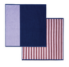The Stretch Towel™ - Two-Tone B Side - Lilac, Studio Navy