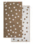 Polka Dot - Everyday Khaki, Workshop White