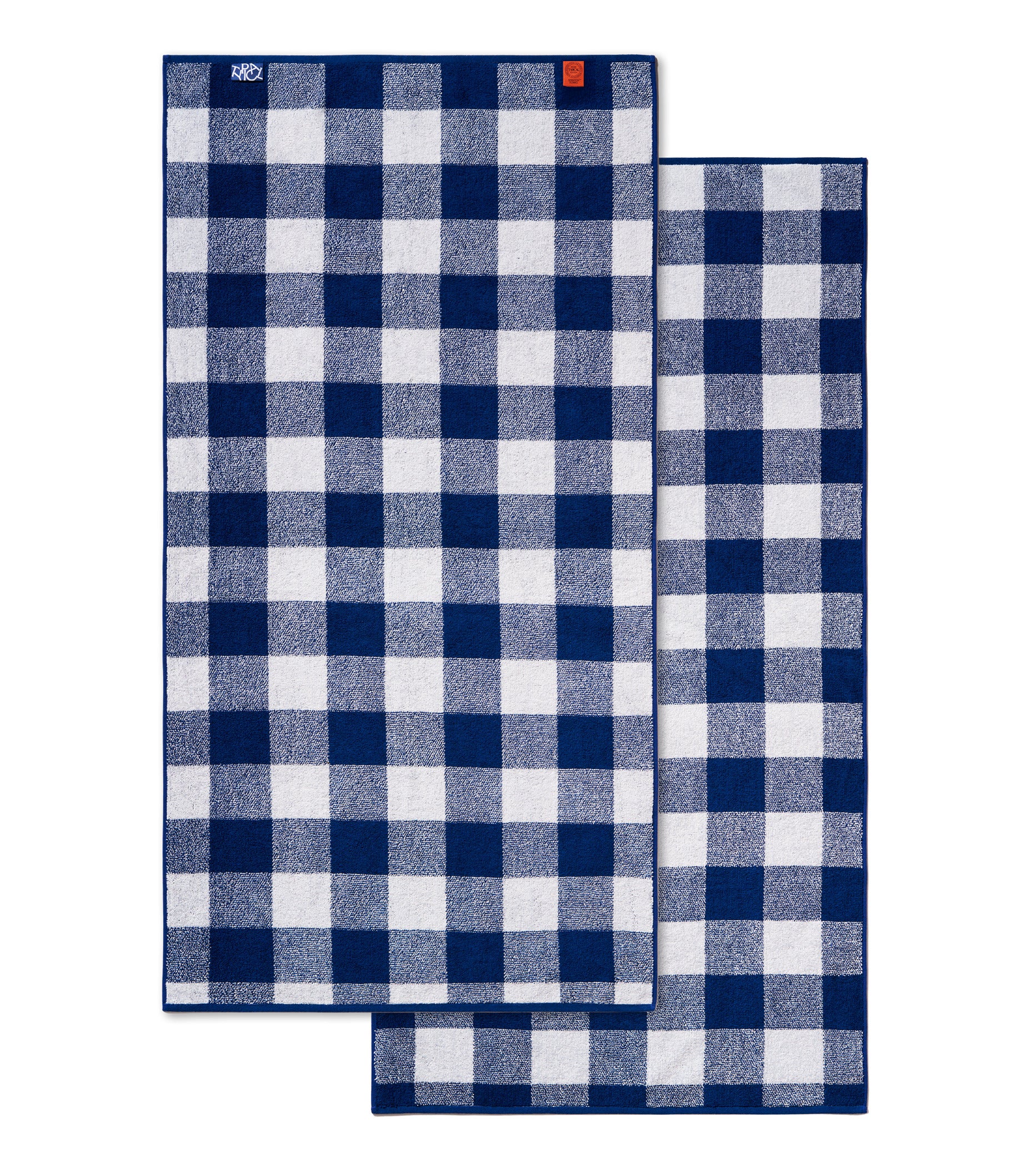 Gingham - Workshop White, Studio Navy