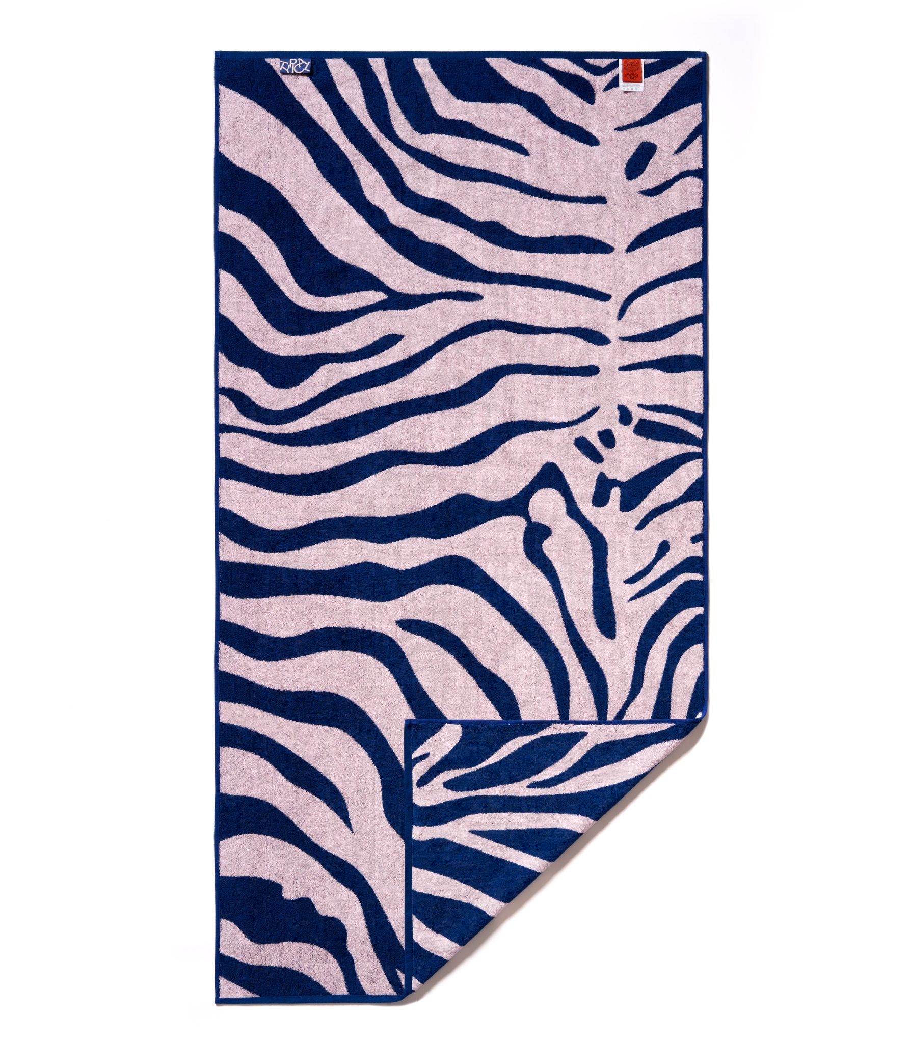 Wild Zebra - Petal Pink, Studio Navy