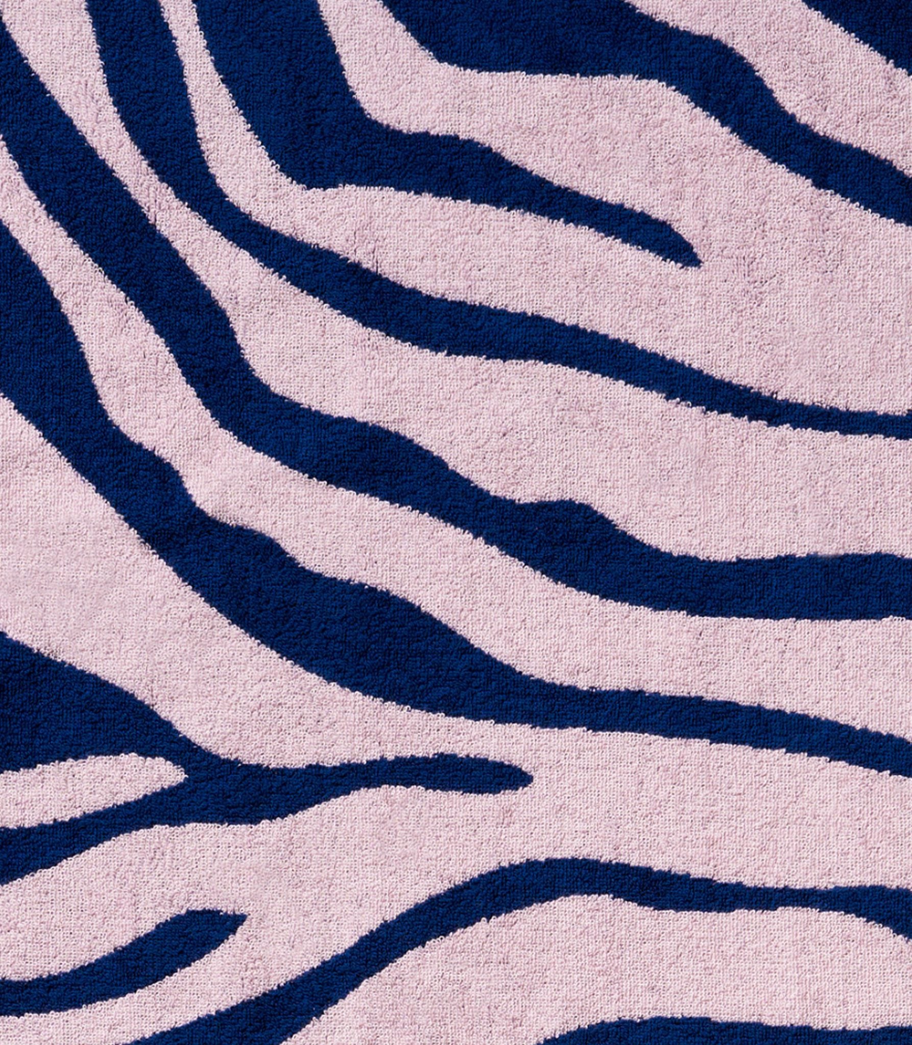 Wild Zebra - Petal Pink, Studio Navy