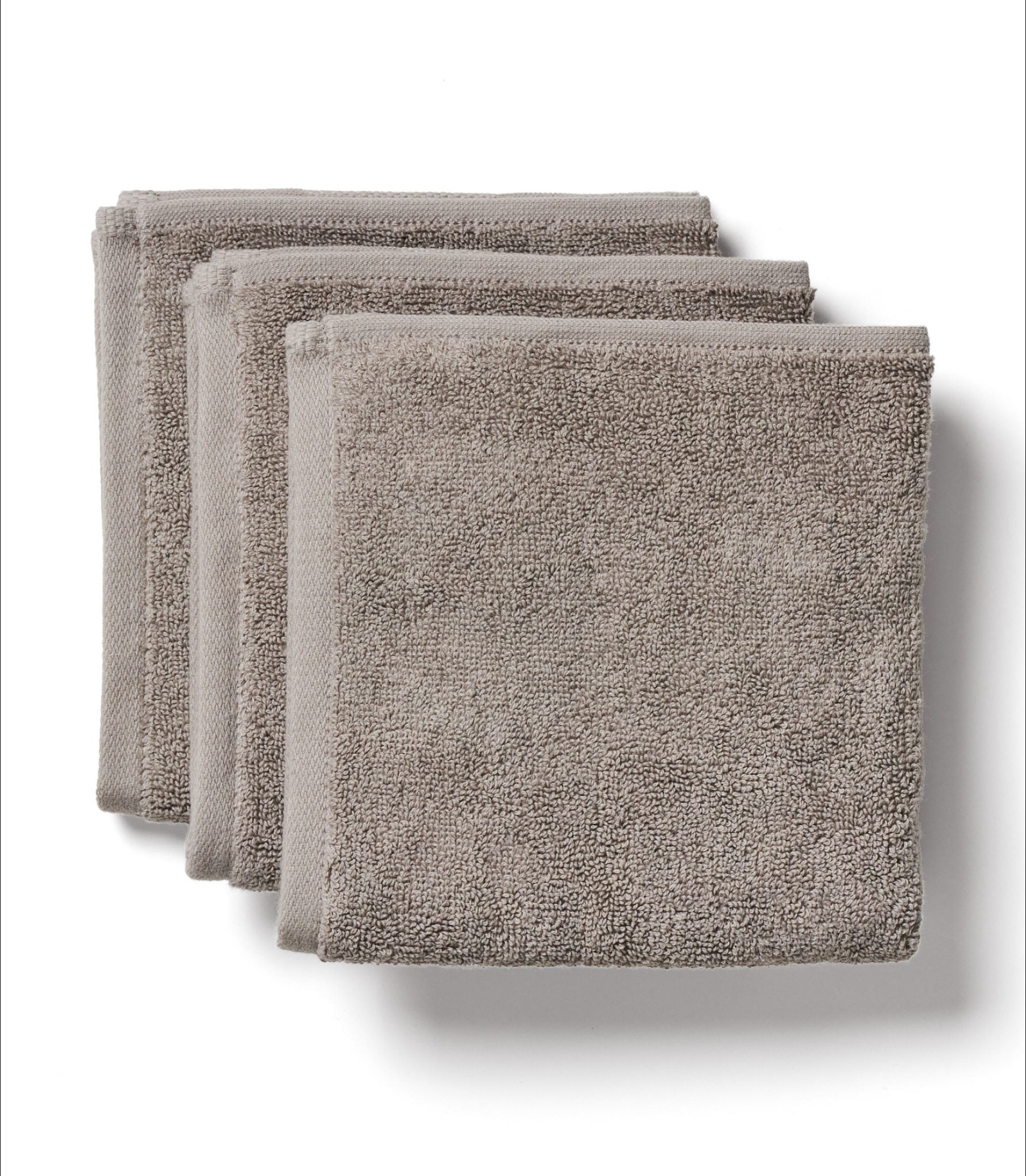 Classic - Primer Gray Face Towel 3 Pack
