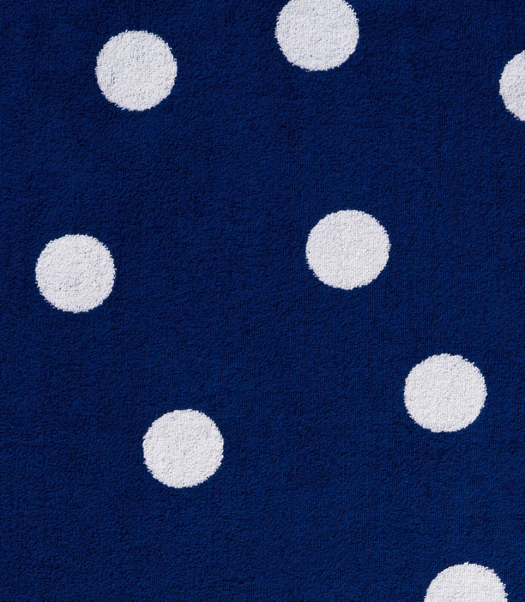 Scattered Polka Dot - Workshop White, Studio Navy