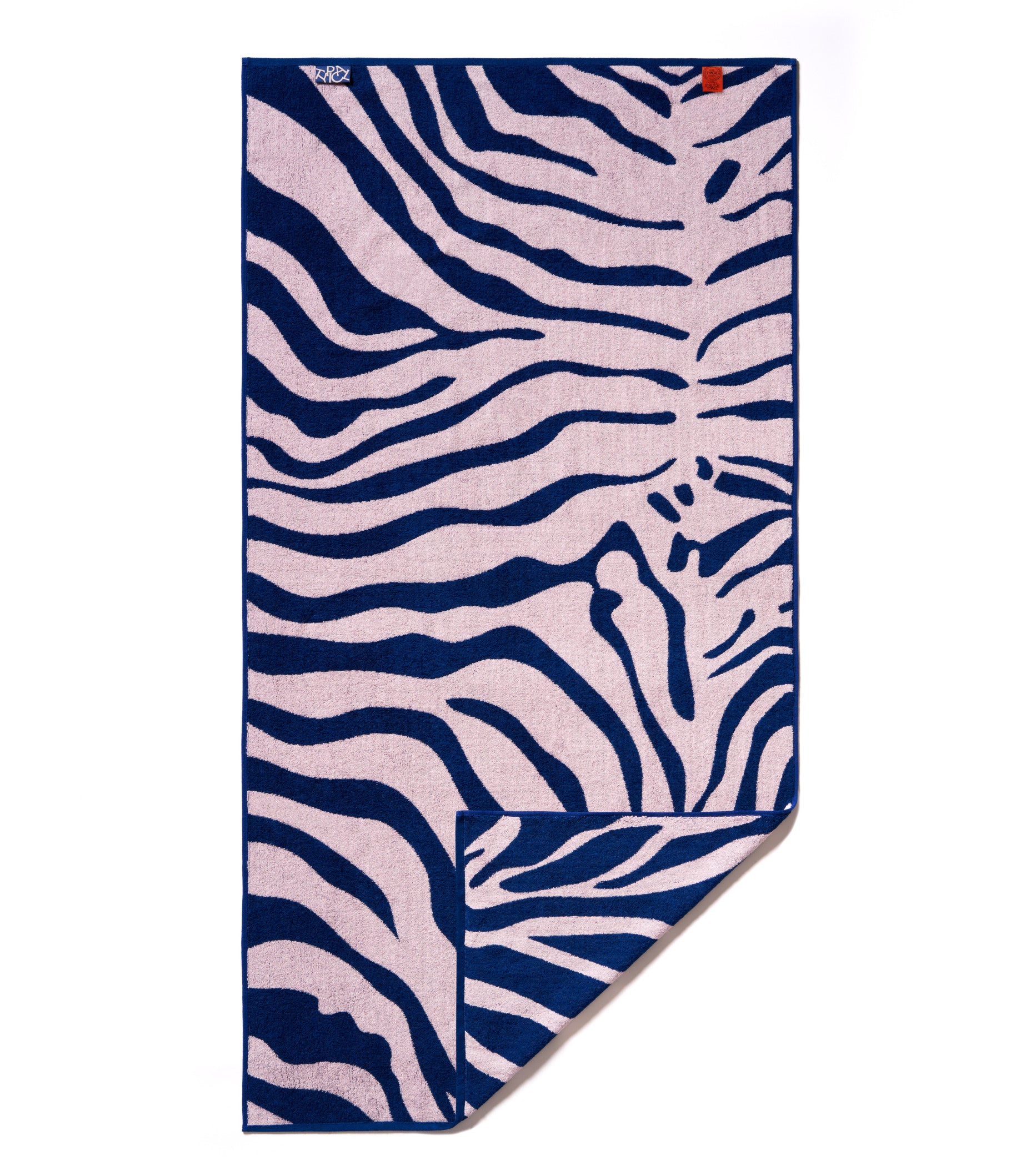 Wild Zebra - Petal Pink, Studio Navy