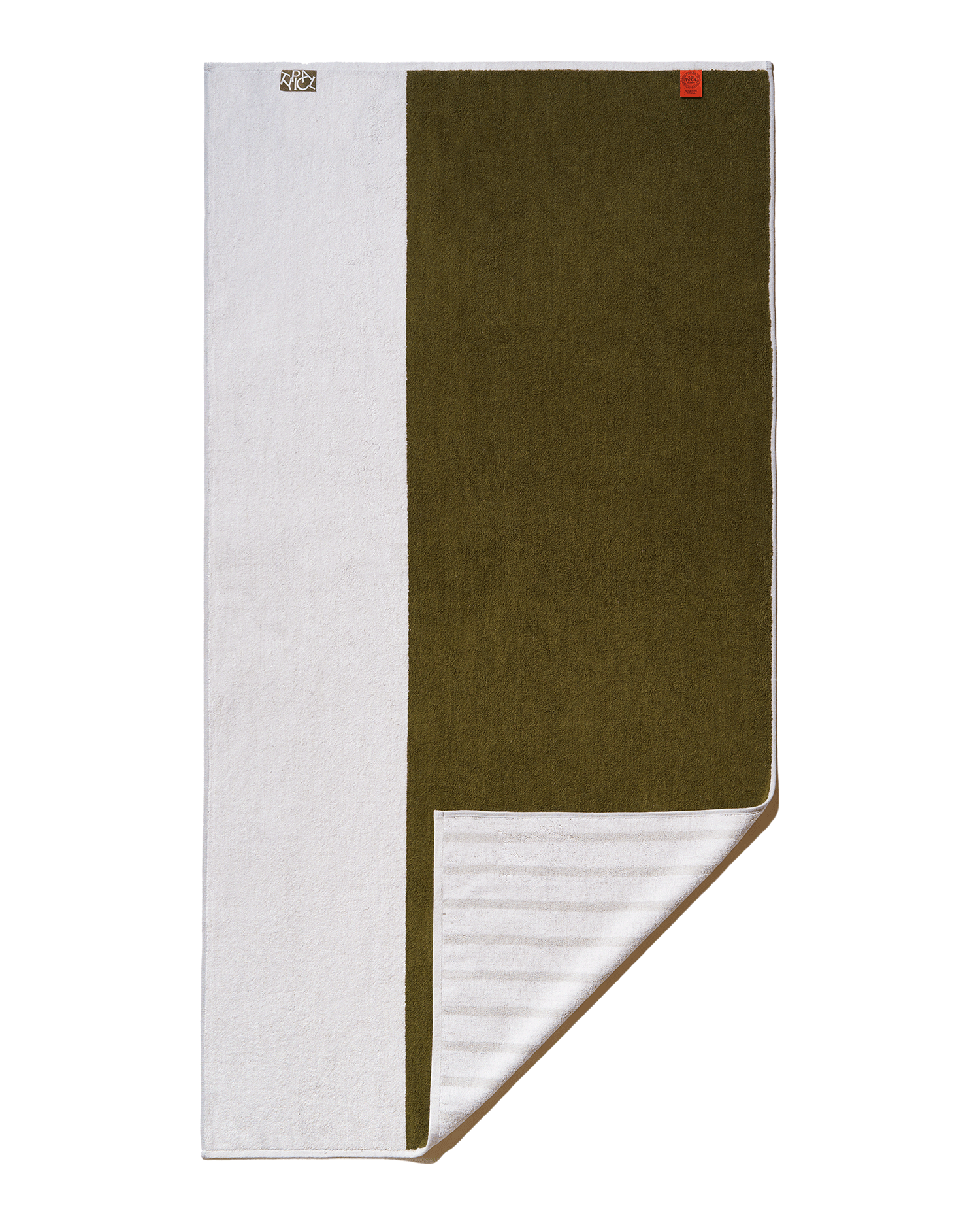 Two-Tone B Side - Ceramic Clay, Moss Green